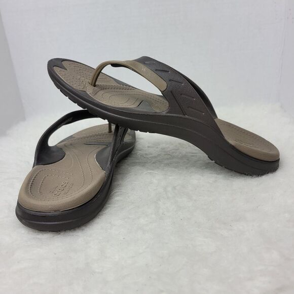 Crocs Unisex-Adult Men's & Women's Classic Clog Size 9M/11W US Espresso/Walnut - Picture 8 of 10